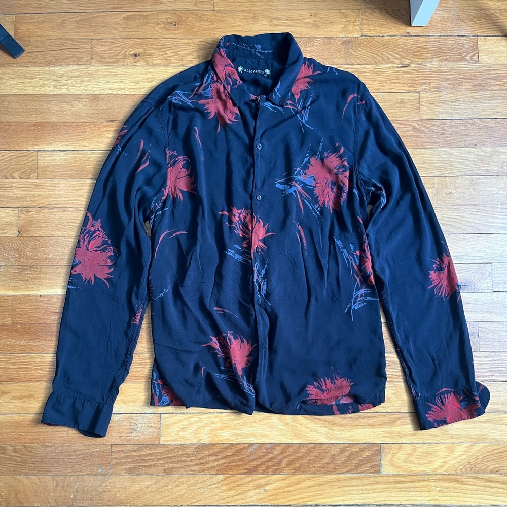 Men’s AllSaints Viscose button down
